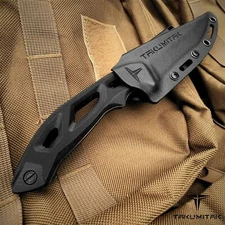 Takumitak 10" Full Tang D2 Blade Fixed Blade Knife Molle Kydex Camping Knife