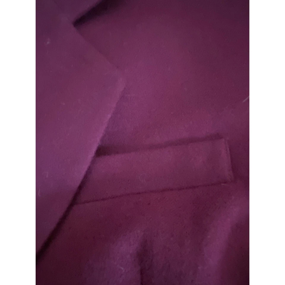 Joseph A. Blazer Banks Merlot Lana Un Botón 12 Foto 4 de 4