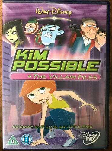 Kim Possible the Villain Files DVD Walt Disney Animated TV Series  8717418046989 | eBay