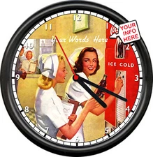 Personalized Nurse Doctor's Office Hospital Nursing School Break Room Wall Clock