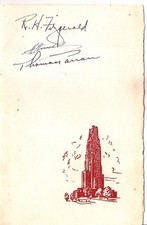 1954 University of Pittsburgh Students from Abroad Annual dinner Program 