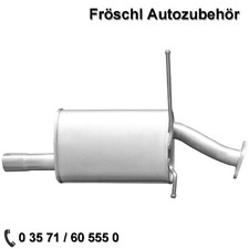 für Hyundai Santa Fe 2,0 2,4 CRDi 4x4 SM Mitteltopf Auspuff Auspuffanlage neu k*