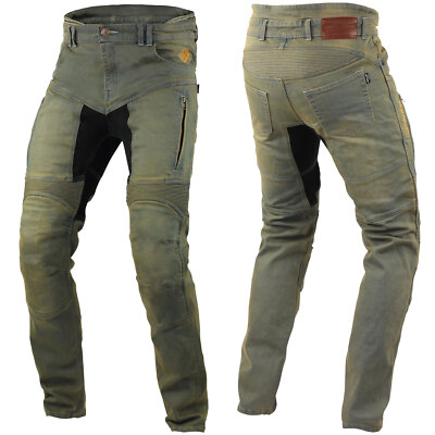 TRILOBITE PARADO Herren dirty blue Slim Fit CE AA Motorradjeans 32/32
