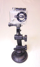 Gopro Go Pro Suction Camera Mount and Enclosure Adjustable.