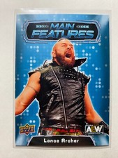 Lance Archer 2022 Upper Deck AEW Main Features #MF-23 Card