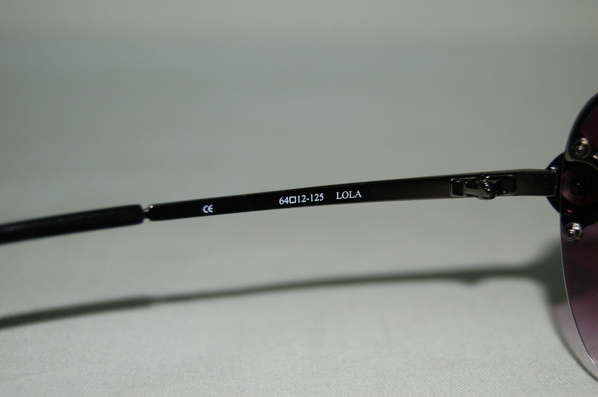 BADGLEY MISCHKA SUNGLASSES [ LOLA ] 64-12-125 NEW WITH CASE  display picture 2