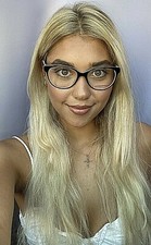 New Mikli by ALAIN MIKLI ML191201 54mm Black White Women's Eyeglasses Frame D