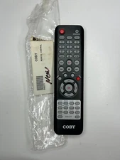 Coby Remote Control, Black - OEM NOS for DVD Players DVD277, DVD298