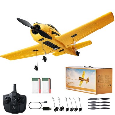 Uimoso RC Airplane Trainer Aircraft EPP Foam RC Plane Toy 2.4 GHz Remote Control