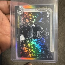 2025-26 Topps Julius Randle Blackout #110 Timberwolves Black Friday Flagship
