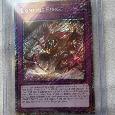 Dominus Purge 27045737 1st Edition Holo Trap Yu-Gi-Oh! TCG Card
