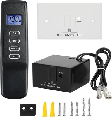 Upgraded Universal Fireplace Remote Control,Fit for shytech,Empire ect Brand,Bac