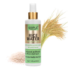 Rice Water for Hair Growth, Leave in Care Products for Women Men, 7.14 fl oz