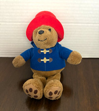 Rainbow Designs Paddington Bear Plush 8 in w/ Blue Coat  Red Hat PA1154