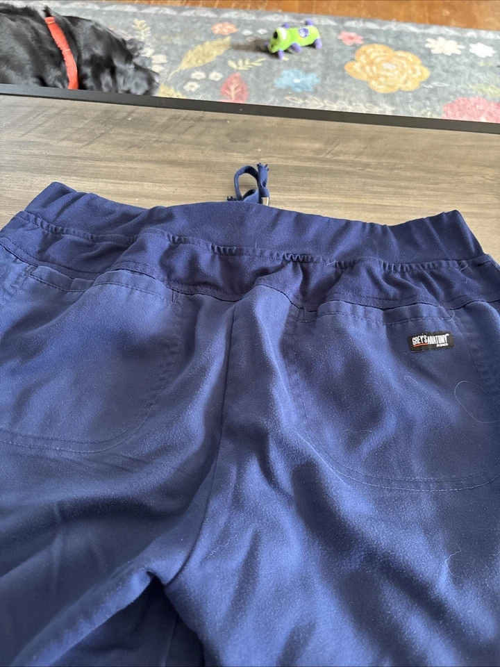 Calça esfoliante marinha pequena cinza anatomia por Barco cordão excelente estado usado - Imagem 4 de 4