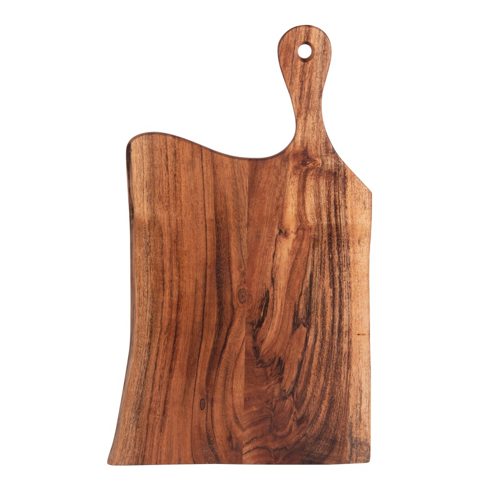 Planche à découper Wild 50x28 cm bois stable grand manche ergonomique