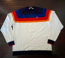 Peter Millar Youth Large Colorblock Crewneck Sweater Viscose Blend