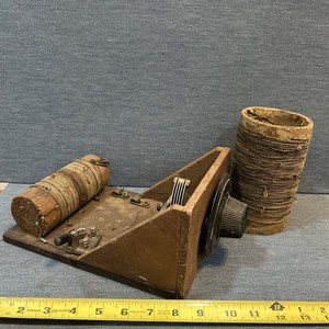 antique 1920s Homemade crystal Radio Set