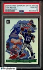 2020 Donruss Optic Downtown #DT22 Tom Brady Patriots SSP CASE HIT PSA 10