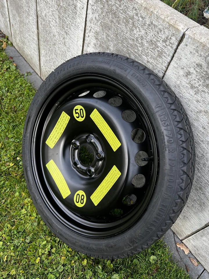 Reserverad Notrad Ersatzrad Audi A4 8K A5 8T 8F VW Golf Passat 5x112 8K0601027D - Bild 4 von 4