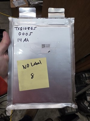 (8) A123 14.6ah Tested Capacity 3.3v Lifepo4 Cells
