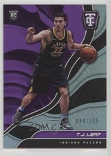 2017-18 Panini Totally Certified Rookies Purple 44/199 TJ Leaf #118 z6b