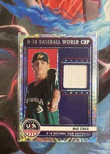 2023 Panini USA Stars & Stripes - U-18 World Cup Fireworks Material Max Stagg