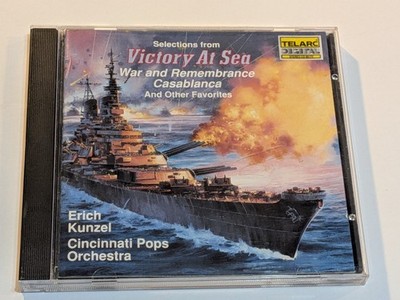 Erich Kunzel - Victory At Sea CD 1989 Telarc Digital Classical Film Score
