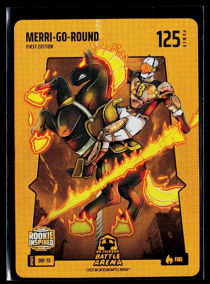 Bo Jackson Battle Arena Alpha Jackson Merrill Merri-Go-Round ORANGE BATTLE FOIL