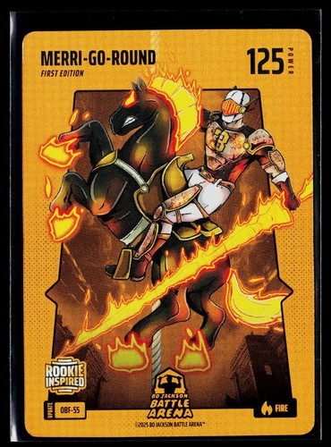 Bo Jackson Battle Arena Alpha Jackson Merrill Merri-Go-Round ORANGE BATTLE FOIL