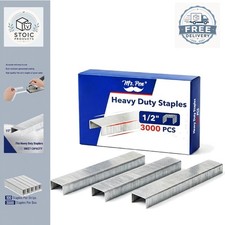 3000 Heavy Duty Staples for Stapling 100 Sheets Ideal for Upholstery & Furniture 0.0027 per staple