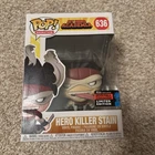 Funko Pop! My Hero Academia Hero Killer Stain #636 2019 NYCC Exclusive Sticker