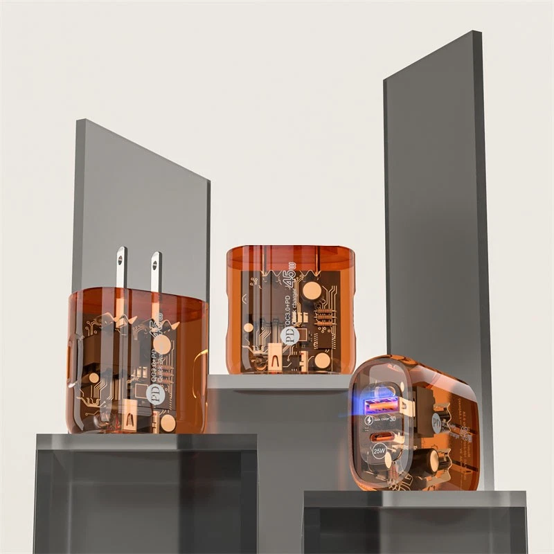 Cargador de pared USB tipo C de carga rápida de 45 W para Motorola Moto G Power/Stylus 2025 Foto 3 de 4