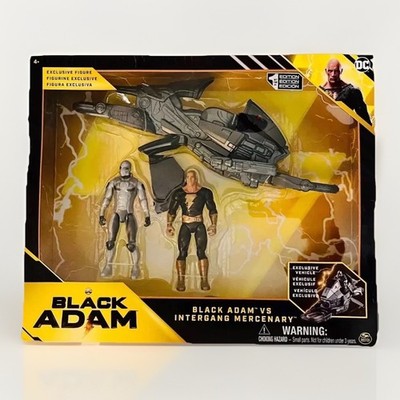  BLACK ADAM Exclusive Vehicle and Action Figures FIRST EDITION Collectible! NIB