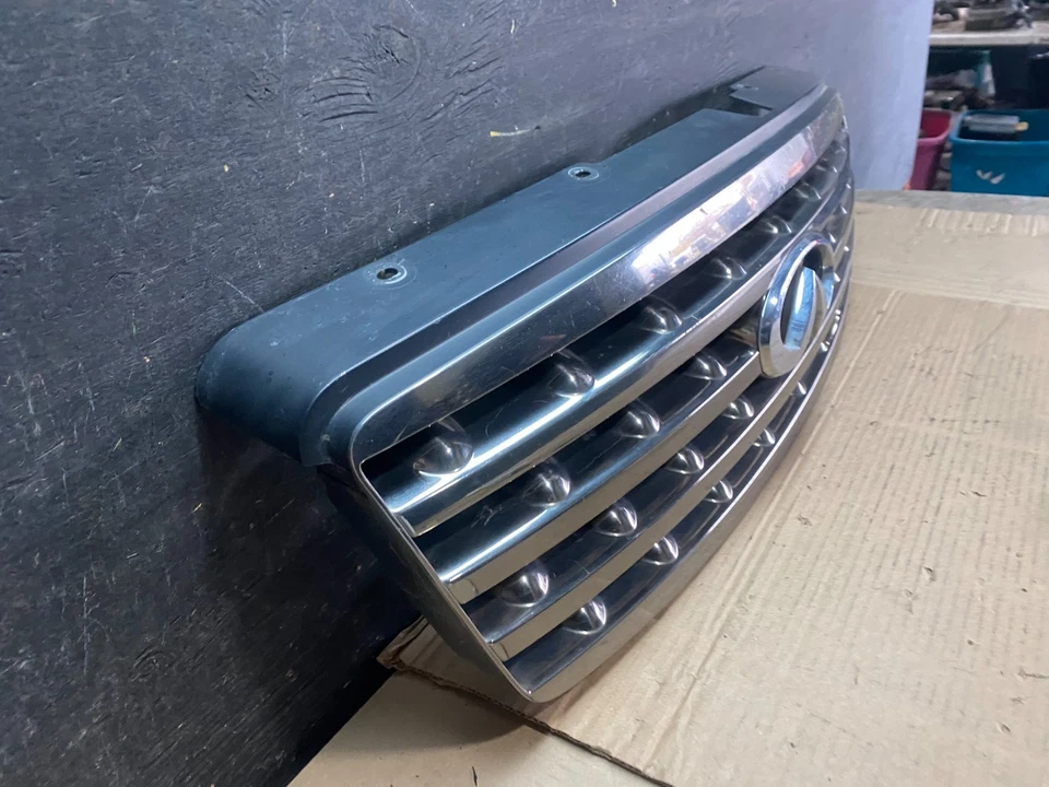 Parrilla superior delantera Infiniti Fx35 2006 2007 2008 con emblema OEM V2878 DG Foto 3 de 4