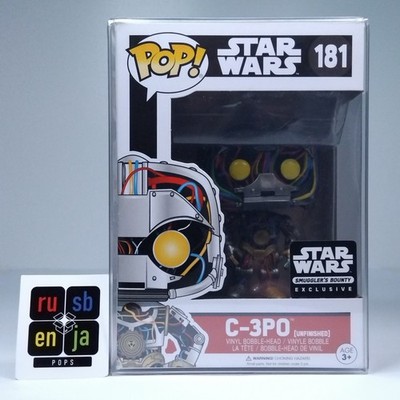 Funko Pop! Star Wars C-3PO Unfinished Smuggler's Bounty Exclusive #181