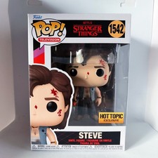 Stranger Things Steve Harrington Funko Pop Hot Topic Exclusive #1542