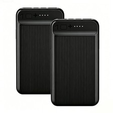 10000mAh Power Bank Portable Fast Charger Pack Battery 2 USB for Mobile Phone
