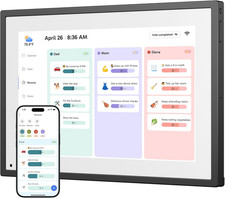 Digital Calendar 10 Inch Touch Screen, Electronic Calendar and Chore Chart for F