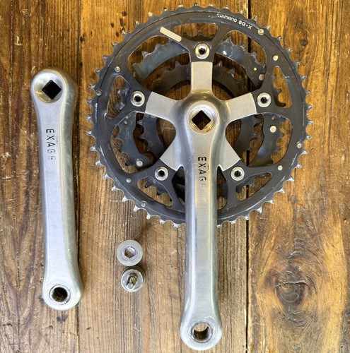 Shimano EXAGE FC-M520 Crankset 170 28/38/48T Square Taper