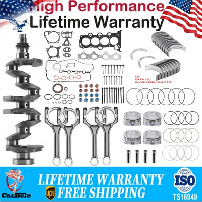 #ad G4FD Engine Overhaul Rebuild Kit For Hyundai Kia Accent Veloster Sportage 1.6L $169.95