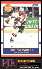 Eric Weinrich 1990-91 Score American #389 New Jersey Devils Rookie