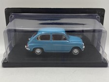 1:24 Fiat 600 Ixo Hachette auto metallo Diecast