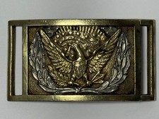 CIVIL WAR, NON-EXCAVATED, M1851, WAIST BELT PLATE, REGULATION, FEDERAL, ENLISTED