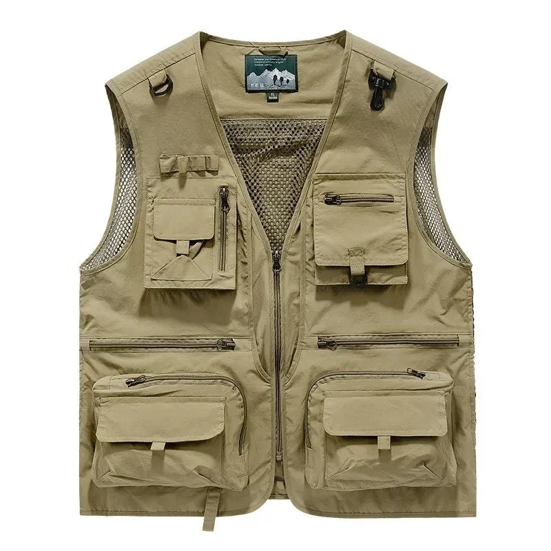 Men's Quick Dry Mesh Fishing Vest Multipocket Tactical Hunting Vest
Opens in a new window or tab