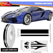 Hot Vinyl Pinstriping Pin Stripe Double Line Car Tape Decal Sticker 16 32feet Hot Vinyl Pinstriping Pin Stripe Double Line Car Tape Decal Sticker 16 32feet