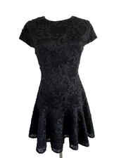 Mustard Seed Womens Whimsigoth Little Black Mini Dress Size S Cocktail Party