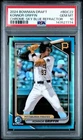 Konnor Griffin 2024 Bowman Draft Chrome #BDC-22 Sky Blue Refractor PSA 10 Gem