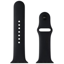 Apple Official Sport Band for Apple Watches Series 1-11 42mm - Black S/M 