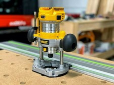 Guide Rail Router Adapter Compatible with Dew...